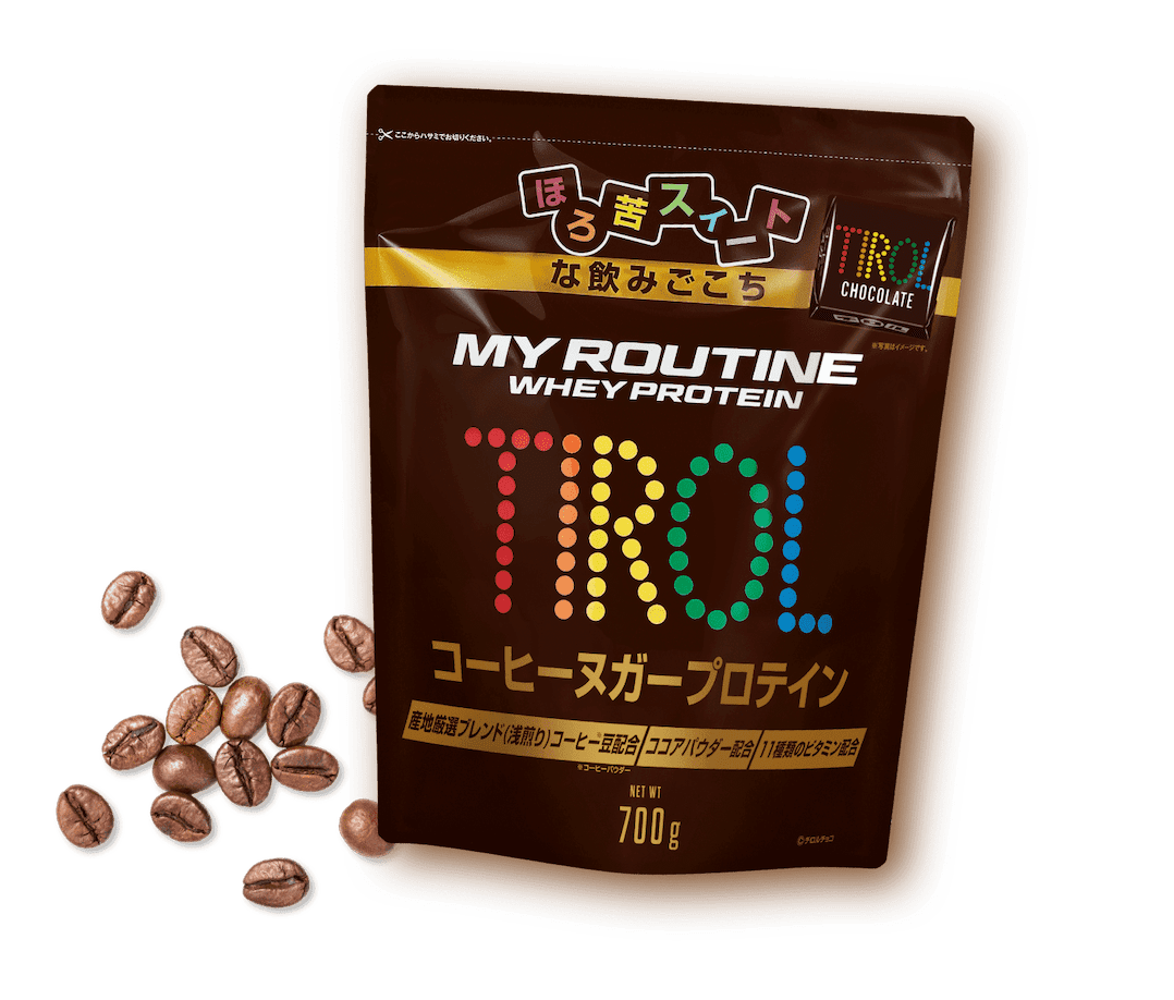 マイルーティーン MY ROUTINE チロルチョコ プロテイン コーヒーヌガー PROTAIN TIROL CHOCO