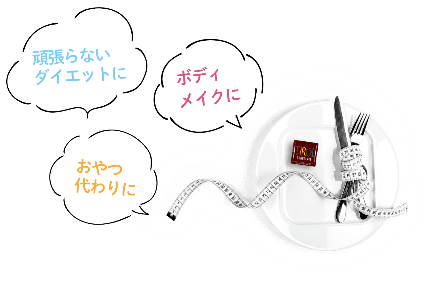 頑張らないダイエットに ボディメイクに おやつ代わりに