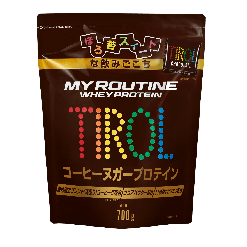 チロルチョコプロテイン マイルーティーン MY ROUTINE チロルチョコ プロテイン コーヒーヌガー PROTAIN TIROL CHOCO