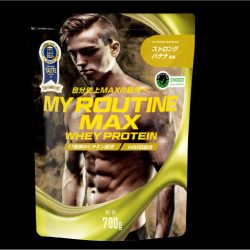 MY ROUTINE公式 -ホエイプロテイン ストロングバナナ風味 700g - MY