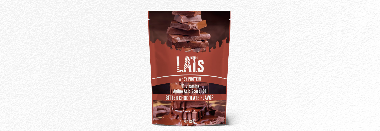 LAT.s by MY ROUTINE ラット ホエイプロテイン ビターチョコレート風味 1kg